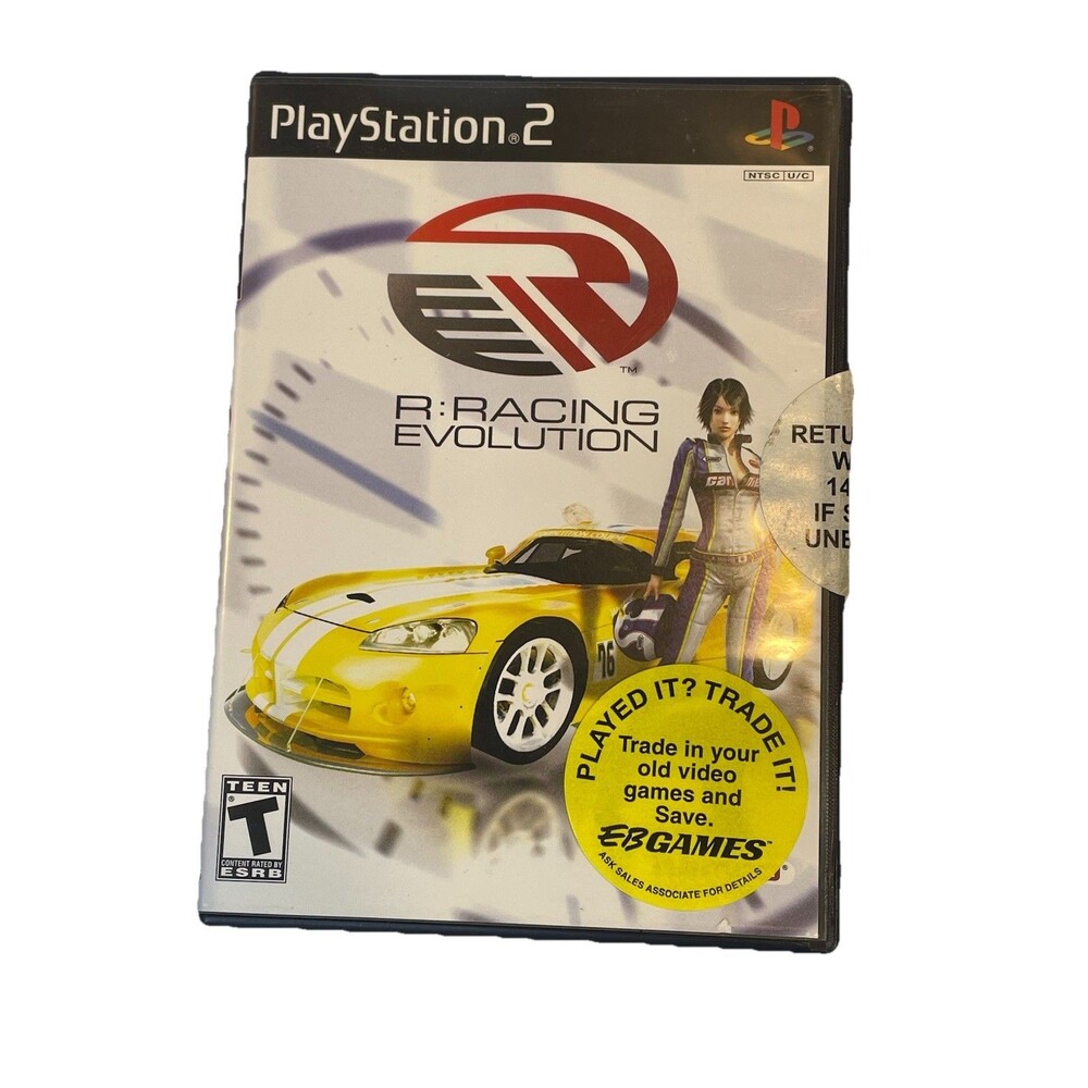 R: Racing Evolution (Sony PlayStation 2, 2003) CIB W/ Manual PS2